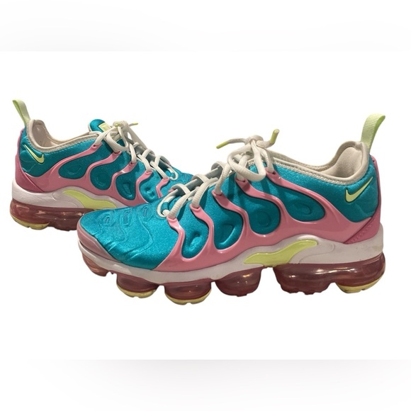 Nike Shoes - Nike Air VaporMax Plus Teal Pink Sneakers